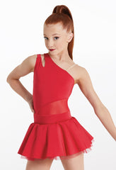MEDIUM- Red dress one shoulder