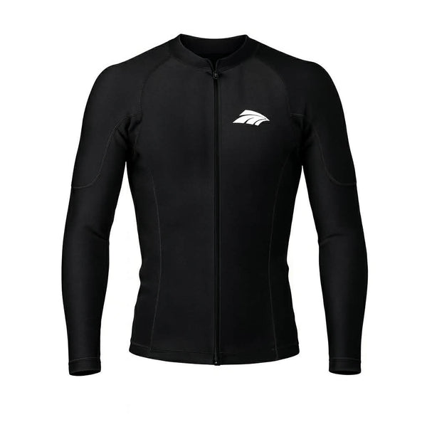 Eagle Mens Long Sleeve Free Flex Heater Shirt-Front Zip