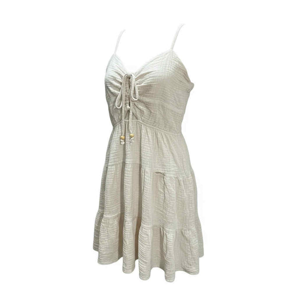 Key hold Tie Up Dress