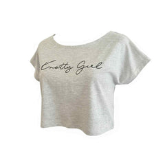 Knotty Girl - Crop tee