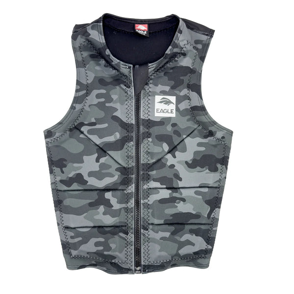 Men's Eagle Black Camo Ultralite Vest