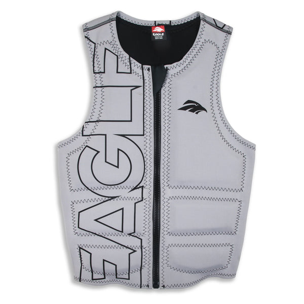 Men's Eagle Pro Logo Highlight Vest - Grey/Black