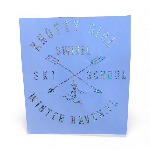 Knotty Girl School Decal