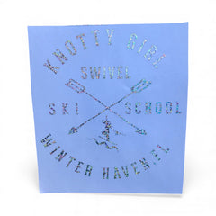 Knotty Girl School Decal