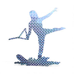 Swivel Front Swan Decal