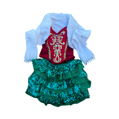 Four Piece Holiday costume