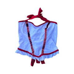 Medium White Christmas corset
