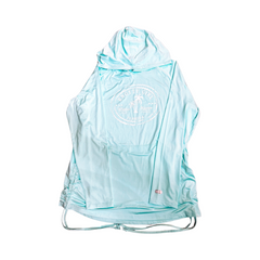 UPF 50 Aqua coverup dress