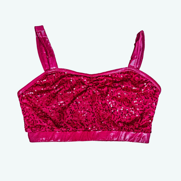 Pink Sequin tops