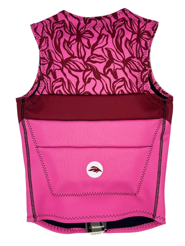 Women's Lily Impact Vest- Fuchsia/Wine