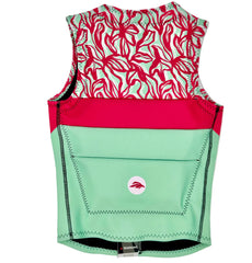 Women's Lily Impact Vest- Mint/Watermelon