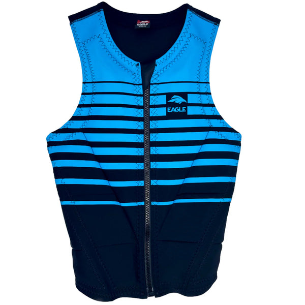 Eagle Men's Stripe Platinum Vest- Blue