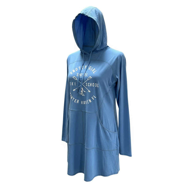 UPF 50 Periwinkle coverup dress