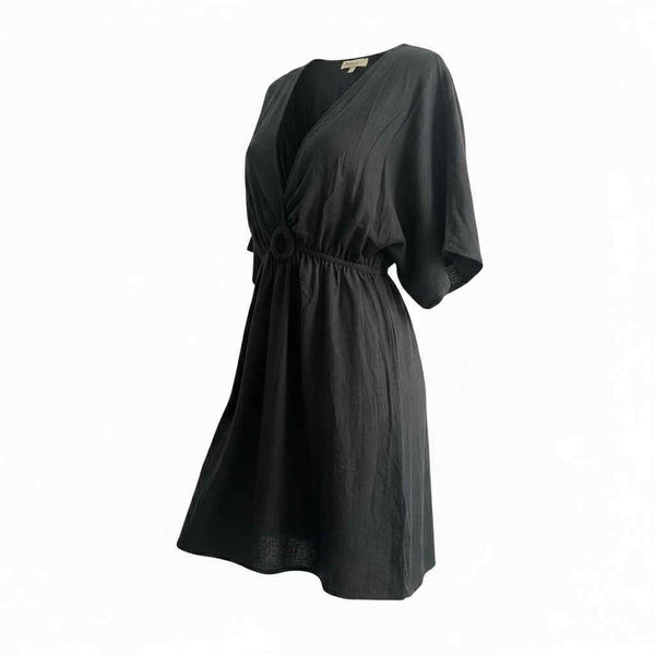 Deep V Cover Up Dress