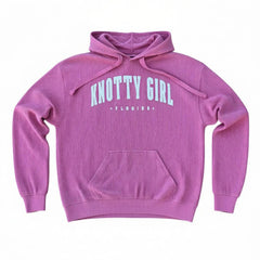 Beachy Ribbed Knotty Girl Hoody