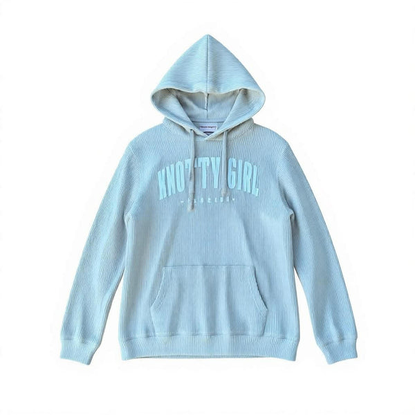 Soft Ribbed Knotty Girl Hoody