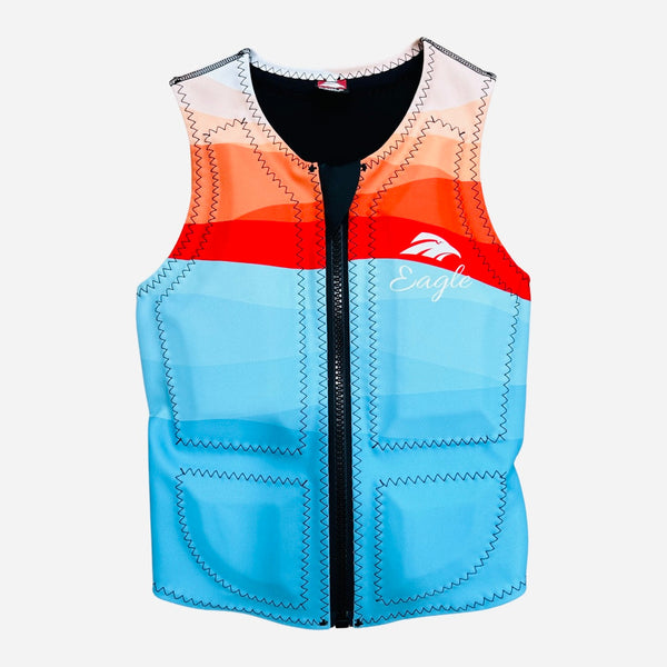 Eagle Jr Sunrise Vest - Orange/Blue