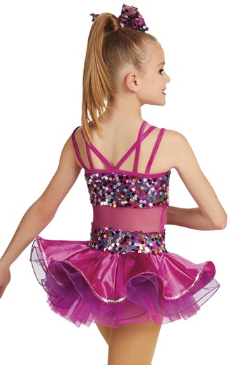 SMALL - Strappy Sequin Wire Dress