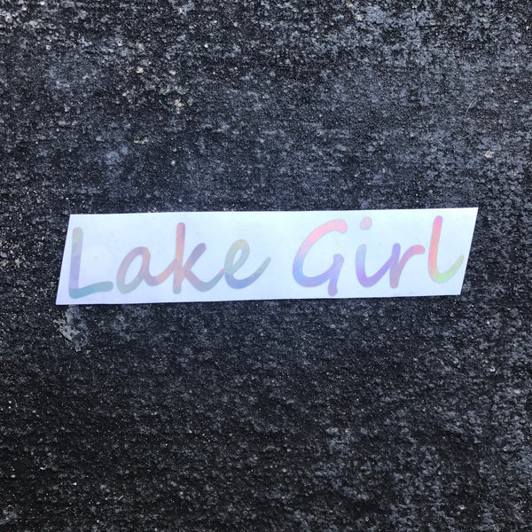 Lake Girl Decal