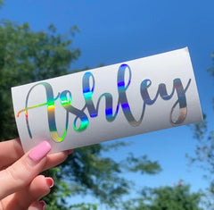 Custom Name Decal